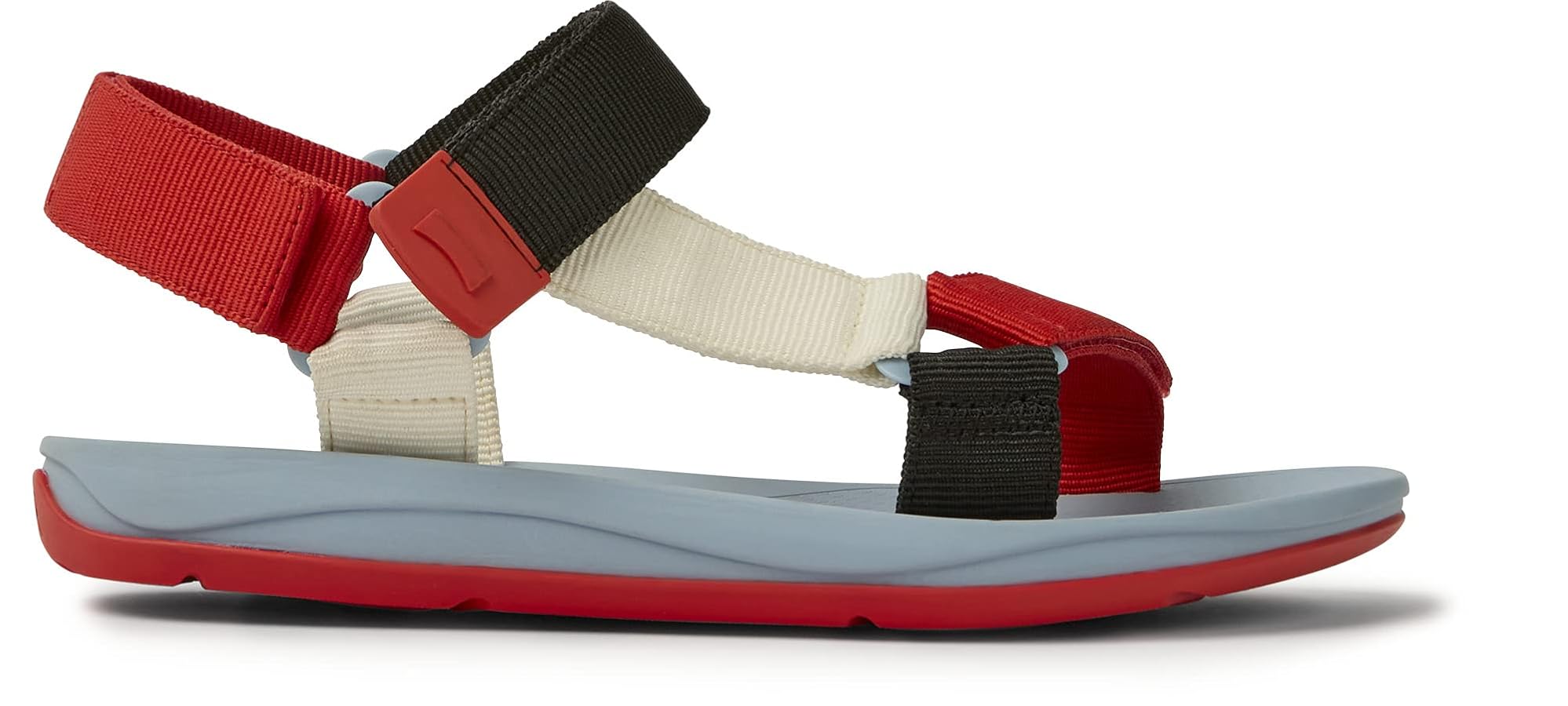Amazon | Camper メンズ Tストラップサンダル, マルチ